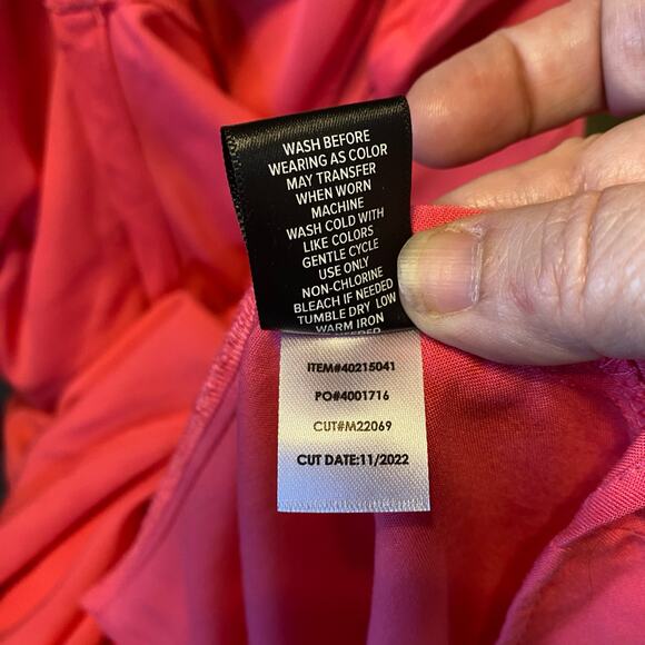 Torrid Honeysuckle Pink Maxi Challis Trapeze Dress 2X NWT slip resort Barbie - Picture 5 of 8